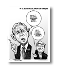 El Bush criticando las orejas